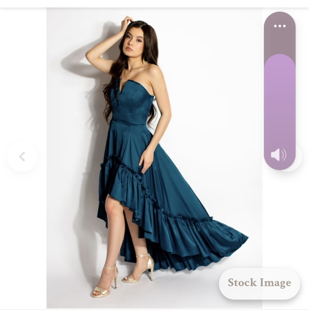 Joyfolie Tressa Dress In Deep Sea